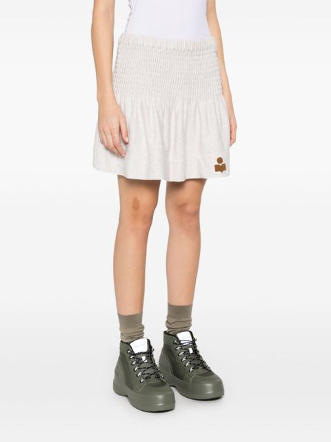 MARANT ÉTOILE Pacifica mini skirt - Neutrals