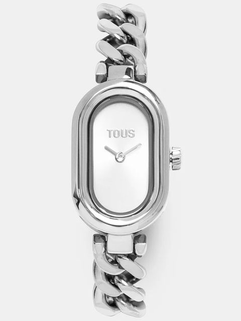Tous zegarek damski kolor srebrny 3000140300 - zdjęcie produktu nr 1
