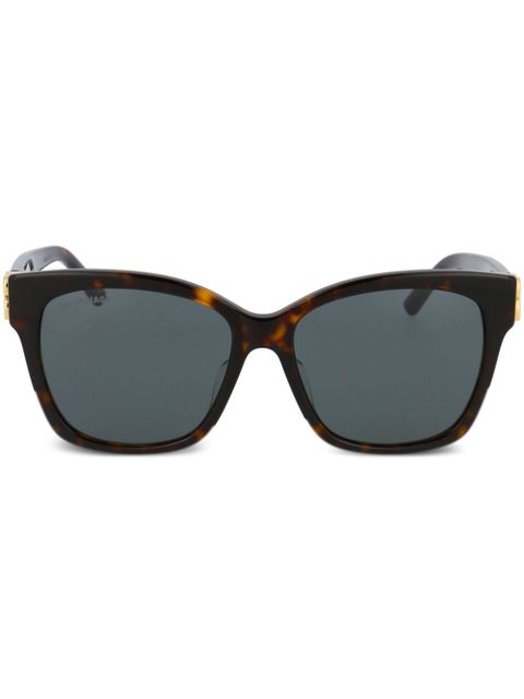 Balenciaga Eyewear Dynasty square-frame sunglasses - Brown - zdjęcie produktu nr 1