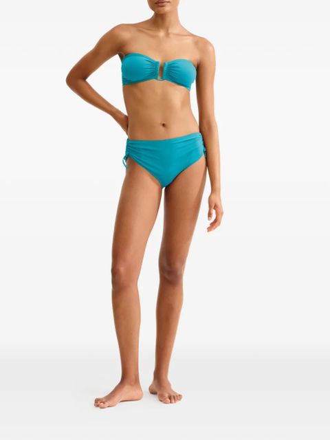 ERES Sofia high waisted brief bikini bottom - Blue