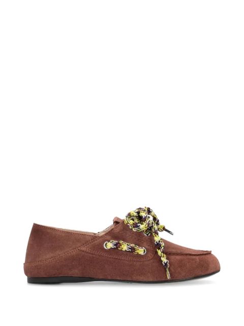 PINKO lace-up loafers - Brown - zdjęcie produktu nr 1