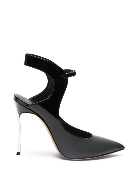Casadei ankle strap heel pumps - Black - zdjęcie produktu nr 1