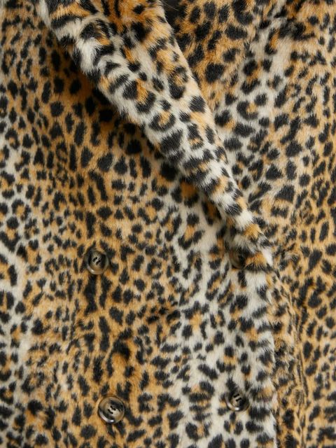 Bardot płaszcz VENTO damski kolor brązowy przejściowy dwurzędowy 59693JB