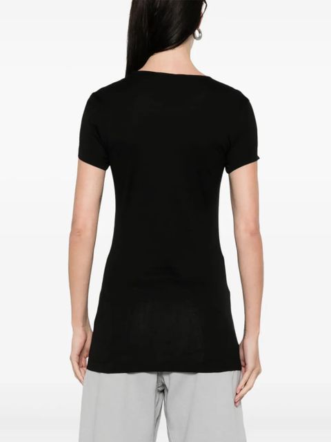 LEMAIRE cotton T-shirt - Black
