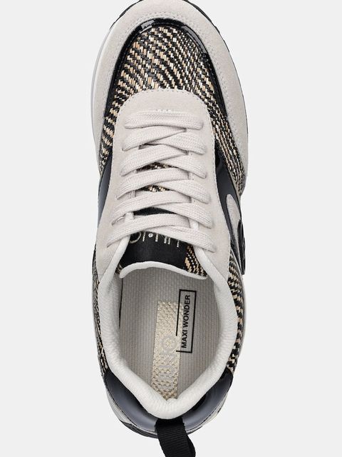 Liu Jo sneakersy LIU JO MAXI WONDER 97 damskie kolor szary BA6007PX807S1411