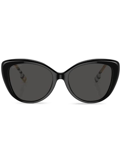 Burberry Eyewear Vintage-check cat-eye sunglasses - Black - zdjęcie produktu nr 1