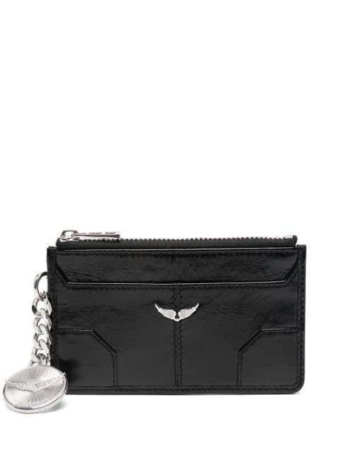 Zadig&Voltaire Sunny leather card holder - Black - zdjęcie produktu nr 1