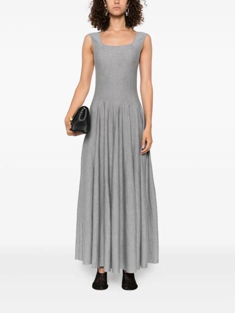 KHAITE Jodie midi dress - Grey