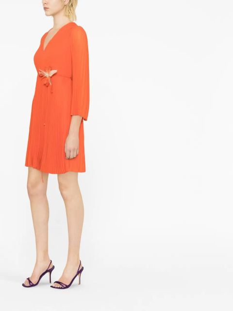 ZIMMERMANN Sunray pleated minidress - Red