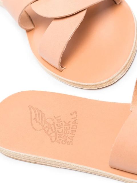 Ancient Greek Sandals Desmos leather sandals - Neutrals