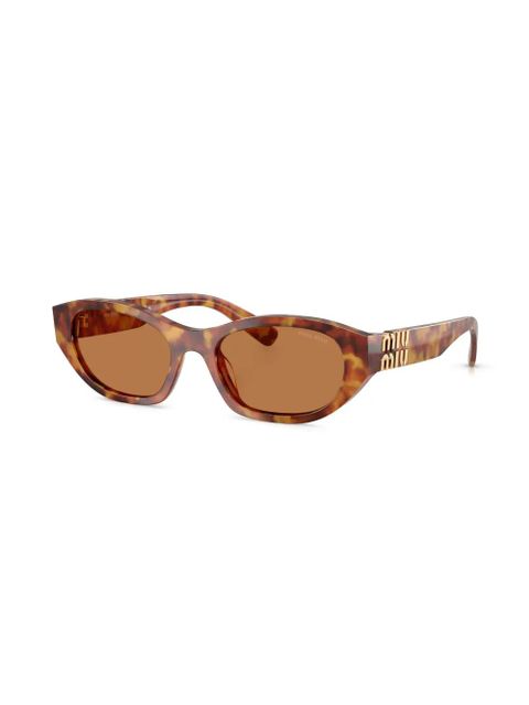 Miu Miu Eyewear tortoiseshell sunglasses - Brown - zdjęcie produktu nr 2