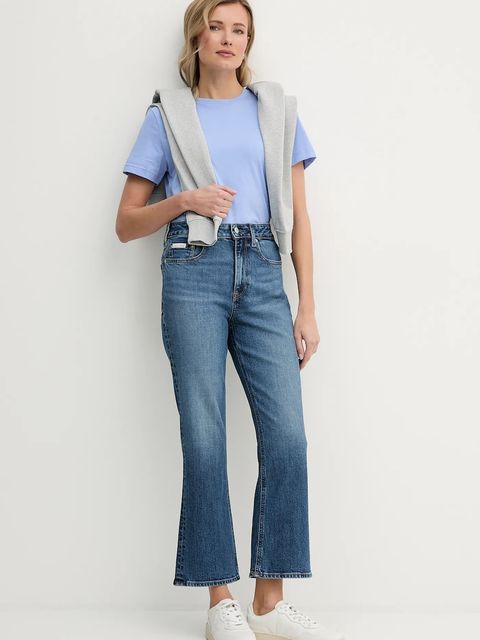 Calvin Klein Jeans t-shirt bawełniany - zdjęcie produktu nr 2