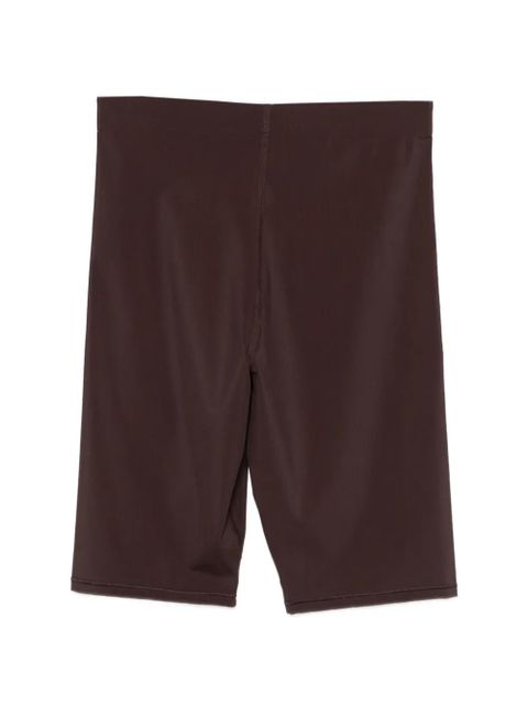 Jil Sander logo biker shorts - Brown - zdjęcie produktu nr 2