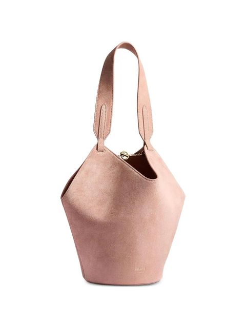 KHAITE logo-motif tote bag - Pink - zdjęcie produktu nr 1