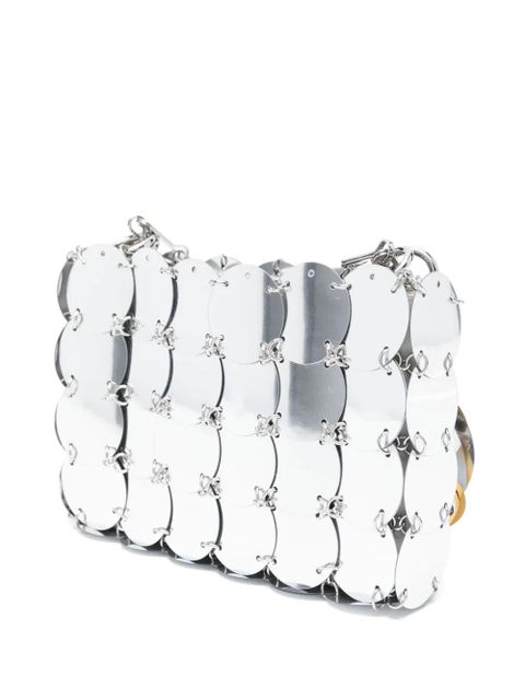 Rabanne nano Teardrop shoulder bag - Silver