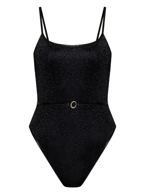 Oséree lurex swimsuit - Black - zdjęcie produktu nr 1