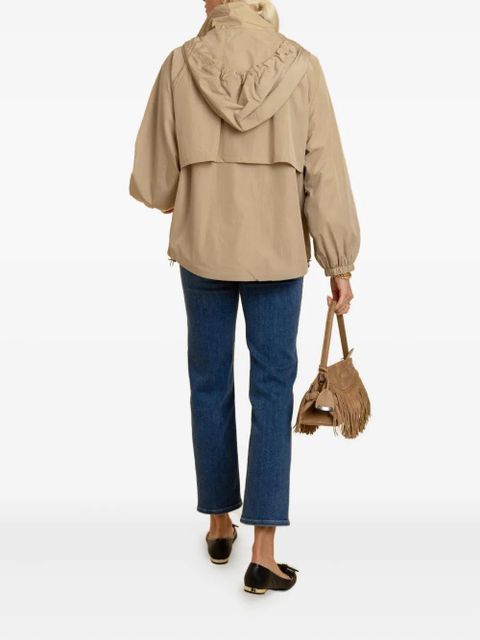 Max Mara hooded drawstring jacket - Neutrals - zdjęcie produktu nr 2