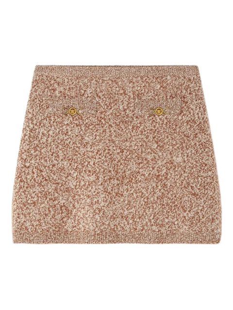 Versace Medusa '95 knitted miniskirt - Neutrals - zdjęcie produktu nr 1