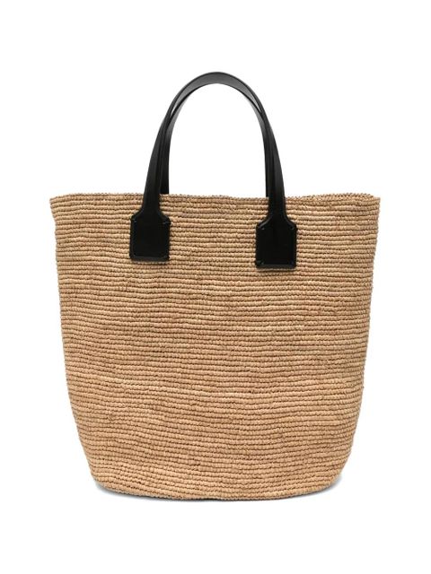 DRAGON DIFFUSION Sacha woven tote bag - Neutrals - zdjęcie produktu nr 1