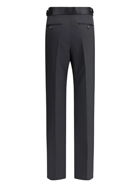 TOM FORD satin-waistband trousers - Black - zdjęcie produktu nr 2
