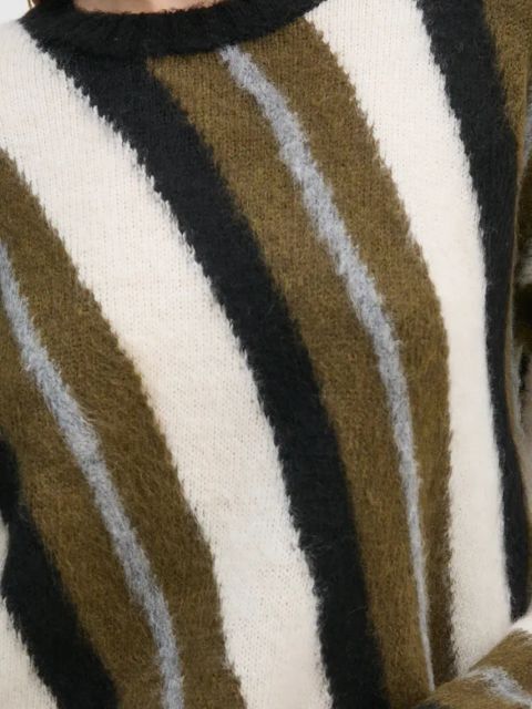 Sisley sweter z domieszką wełny damski kolor zielony 106QL105O