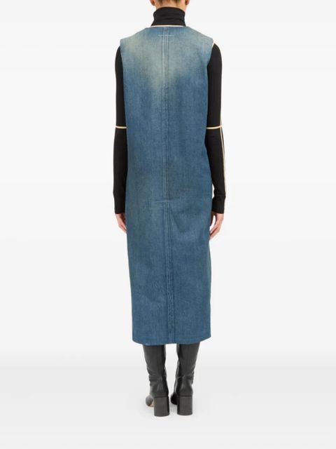 MM6 Maison Margiela cotton midi dress - Blue