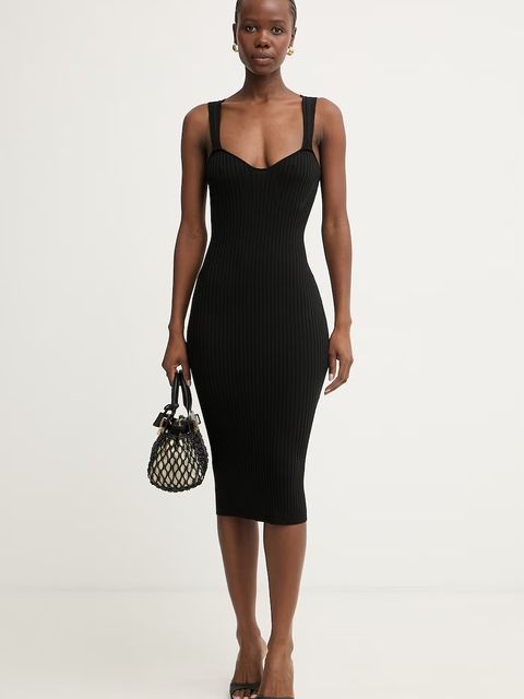 Fracomina mała czarna z wiskozą - zdjęcie produktu nr 1