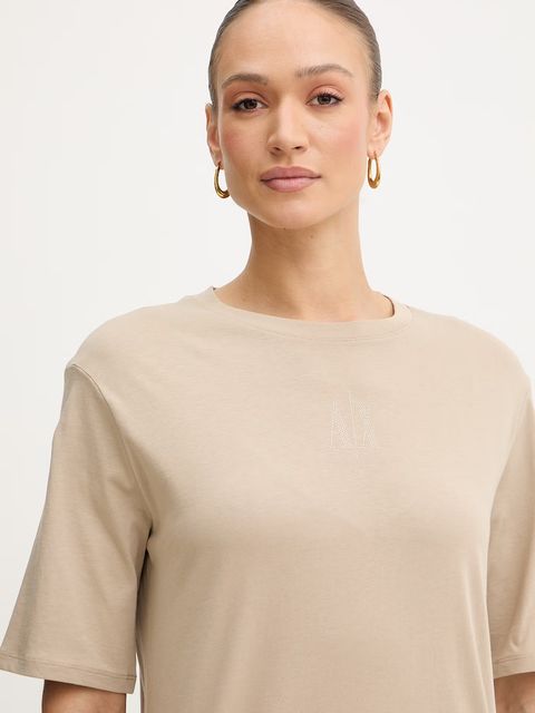 Armani Exchange sukienka bawełniana