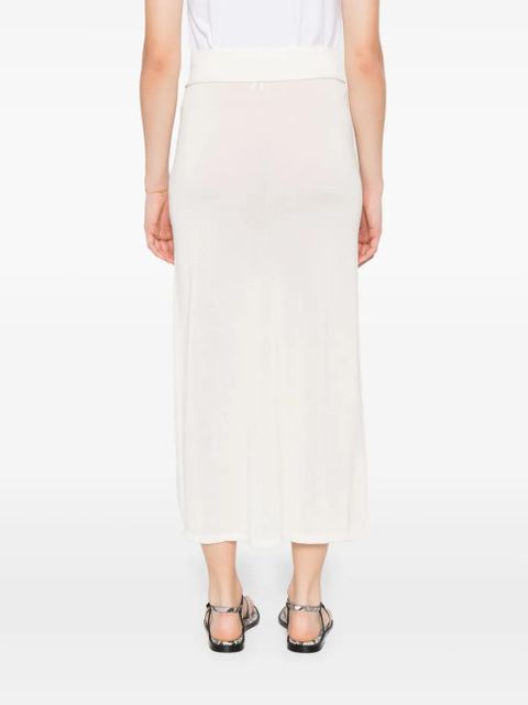TOTEME knitted skirt - White