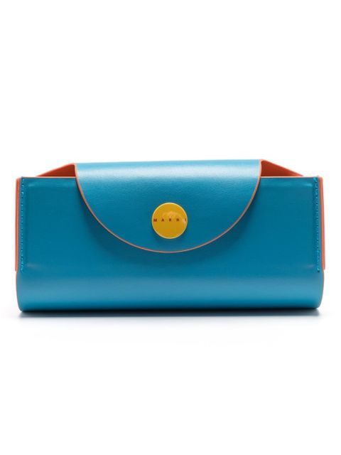 Marni Eyewear Kawasan Falls rectangle-frame sunglasses - Red