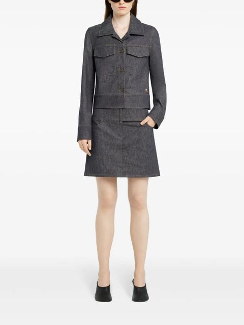 Courrèges denim jacket - Grey