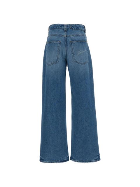 Jacquemus five-pocket wide-leg denim jeans - Blue - zdjęcie produktu nr 2
