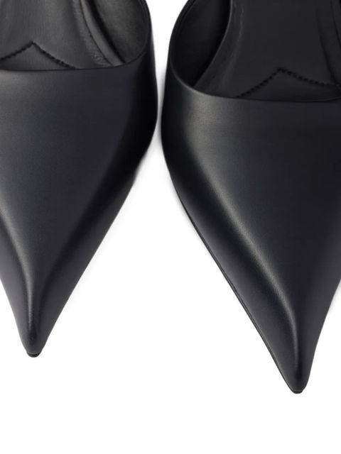 Prada leather mules - Black