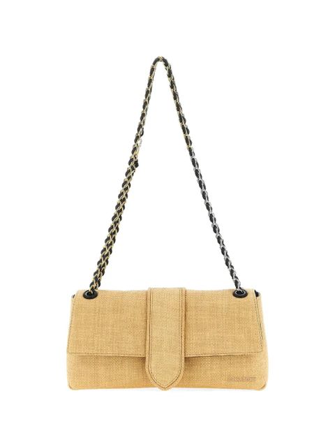 Jacquemus Le Bambino Chaîne raffia-effect shoulder bag - Neutrals - zdjęcie produktu nr 1