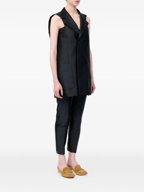 MM6 Maison Margiela sleeveless waistcoat - Black