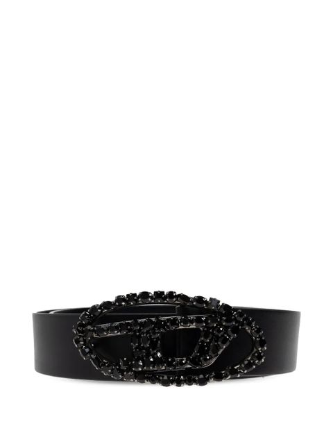 Diesel B-1DR oval logo belt - Black - zdjęcie produktu nr 1