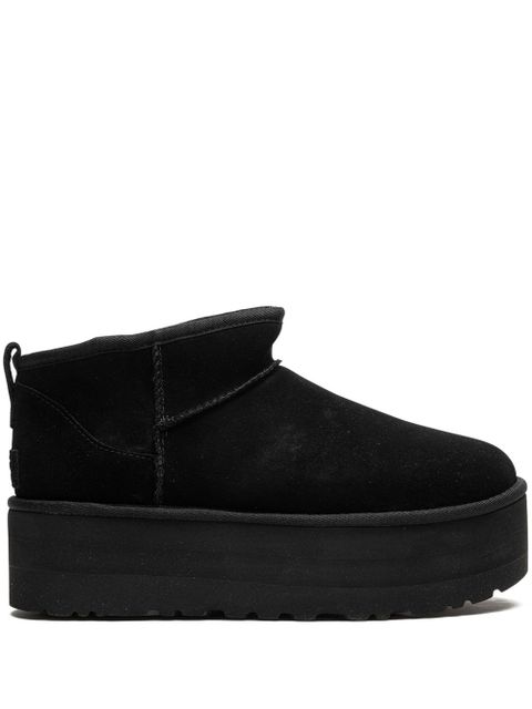 UGG Classic Ultra Mini platform boots - Black - zdjęcie produktu nr 1