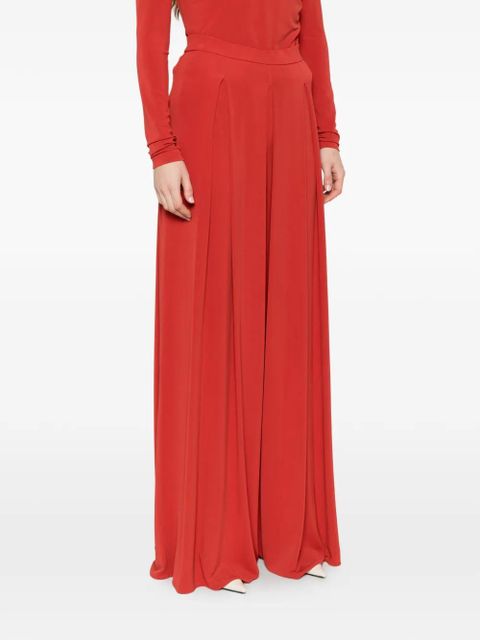 Max Mara pleated palazzo pants - Red - zdjęcie produktu nr 2