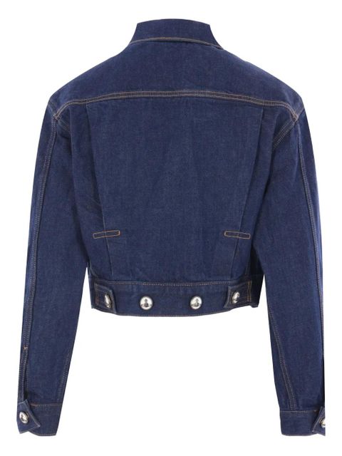 Vivienne Westwood Marlene cropped denim jacket - Blue - zdjęcie produktu nr 2