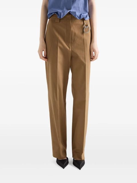 Prada poplin pants - Neutrals