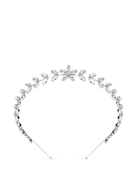Jennifer Behr crystal-embellished headband - Silver - zdjęcie produktu nr 1