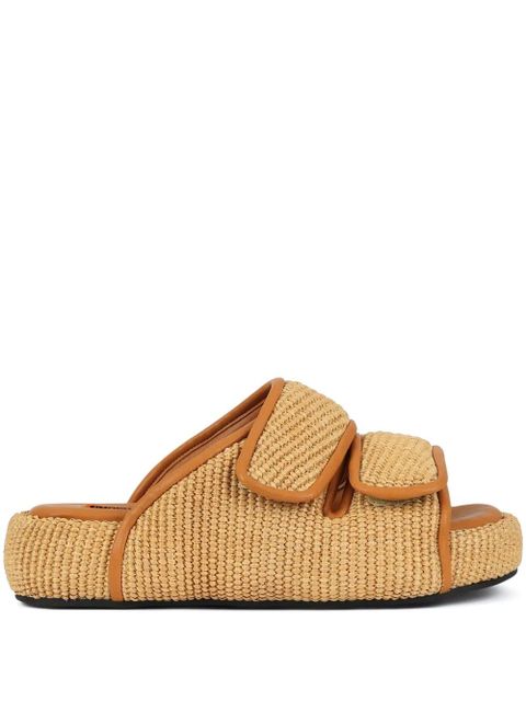 Simon Miller Raffia Cro slides - Neutrals - zdjęcie produktu nr 1