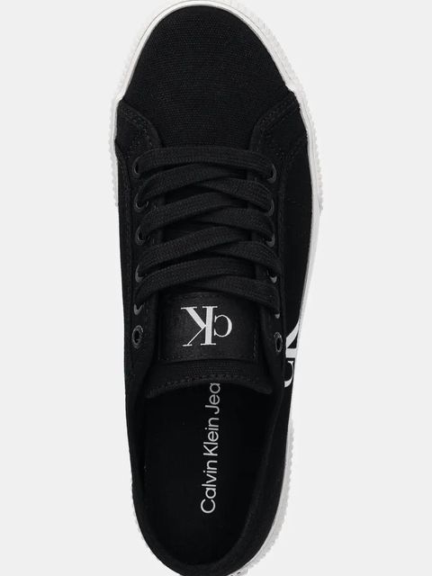Calvin Klein Jeans tenisówki ESS VULC LOW CV MG WN kolor czarny YW0YW01762 - zdjęcie produktu nr 2