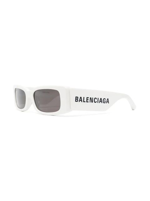 Balenciaga Eyewear rectangle-frame tinted sunglasses - White - zdjęcie produktu nr 2