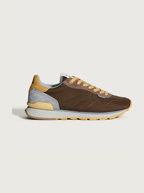 Hoff sneakersy TRACK & FIELD BROWN damskie kolor brązowy 22517003 - zdjęcie produktu nr 1
