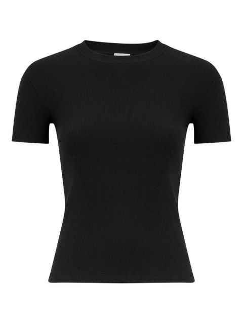 Nanushka Axton cropped T-shirt - Black - zdjęcie produktu nr 1