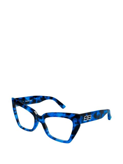 Balenciaga Eyewear cat-eye glasses - Blue - zdjęcie produktu nr 2