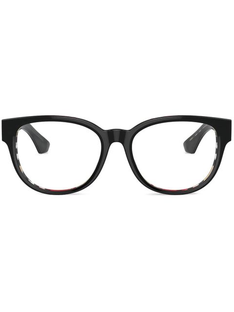 Burberry Eyewear round-frame glasses - Black - zdjęcie produktu nr 1
