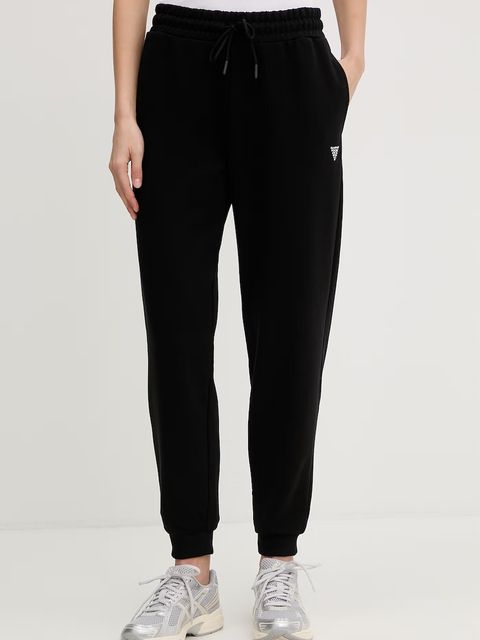 Guess spodnie dresowe damskie z bawełną SILVY - zdjęcie produktu nr 2