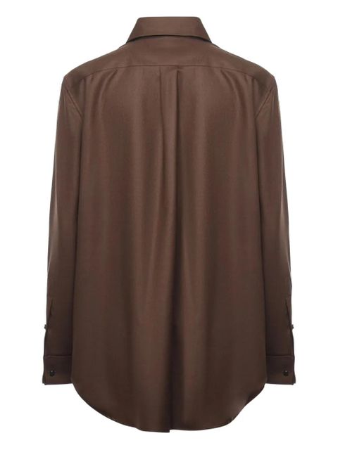 Loro Piana buttoned shirt - Brown - zdjęcie produktu nr 2